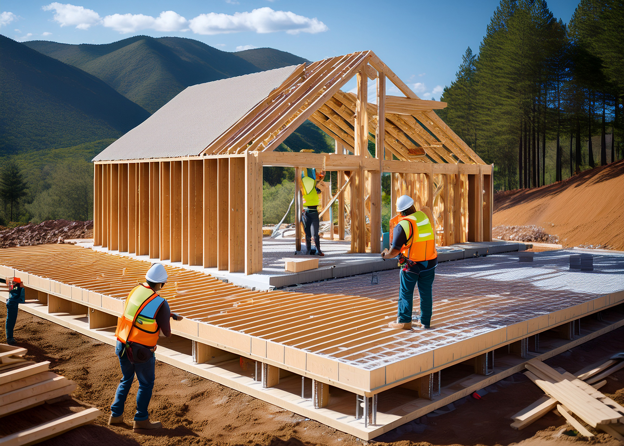 ECO_home_Sip_panels_installation